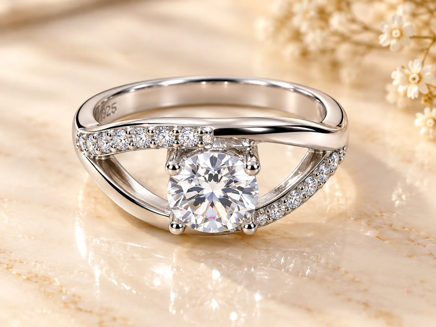 Split Shank Ring